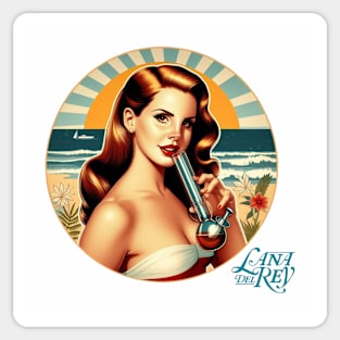 Lana Del Rey - High By The Beach Sticker